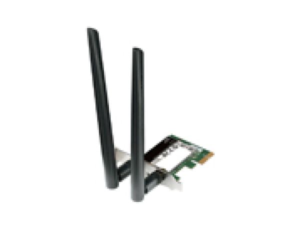 Wireless AC1200 Dual Band PCIe Desktop Adapter D-Link DWA-582